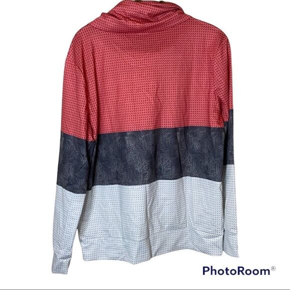 ROTITA Cowl Neck Drawstring Sweatshirt - Picture 4 of 4